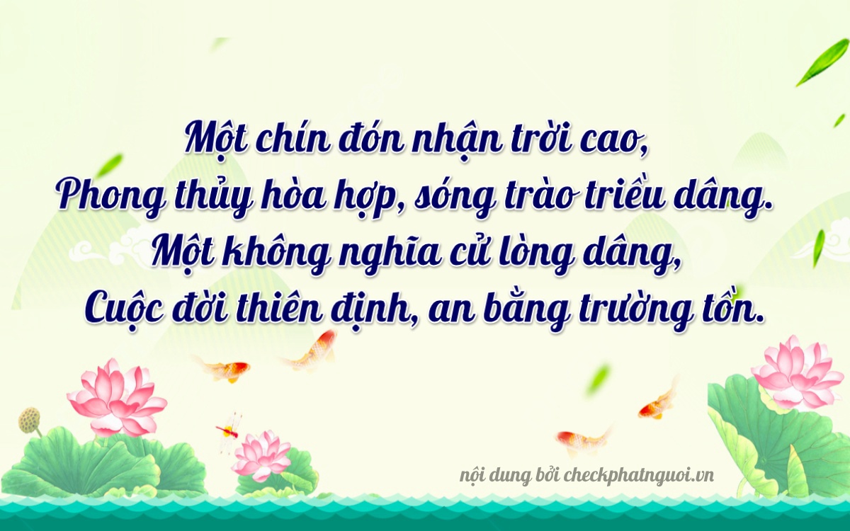Bài thơ ý nghĩa cho <b>biển số 93PA-11109</b> tại website checkphatnguoi.vn