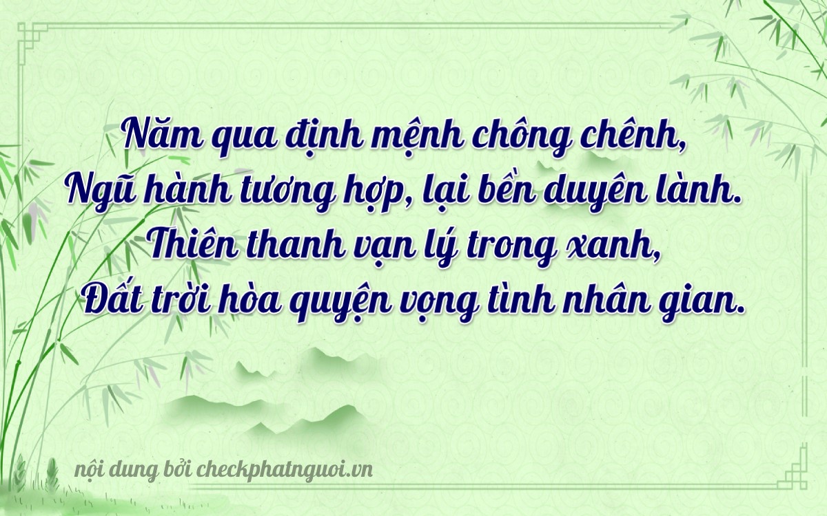 Bài thơ ý nghĩa cho <b>biển số 94AK-05182</b> tại website checkphatnguoi.vn