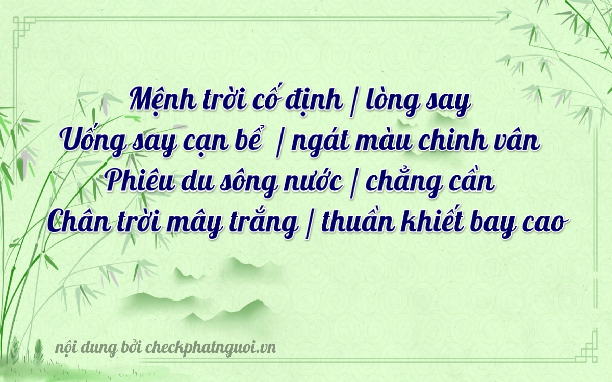 Bài thơ ý nghĩa cho <b>biển số 95EA-14399</b> tại website checkphatnguoi.vn