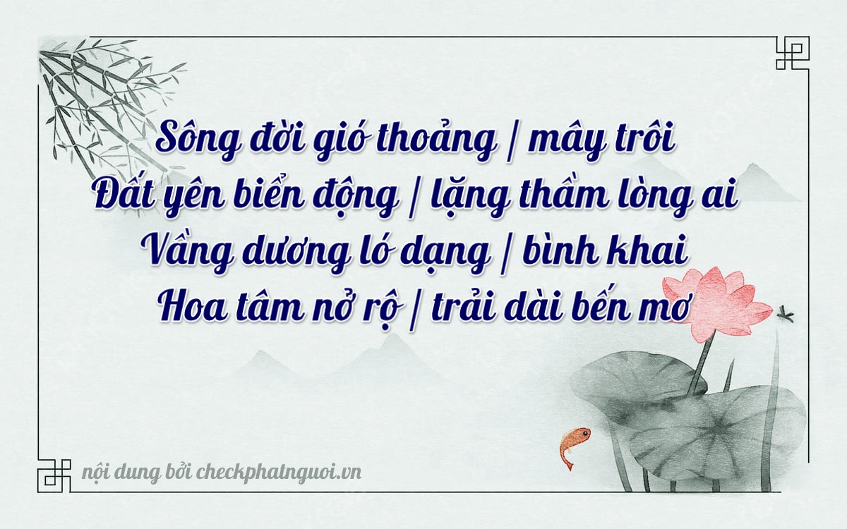 Bài thơ ý nghĩa cho <b>biển số 97B1-26764</b> tại website checkphatnguoi.vn