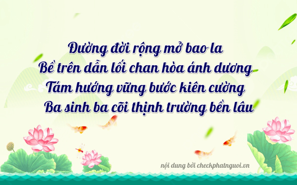 Bài thơ ý nghĩa cho <b>biển số 98A-08373</b> tại website checkphatnguoi.vn