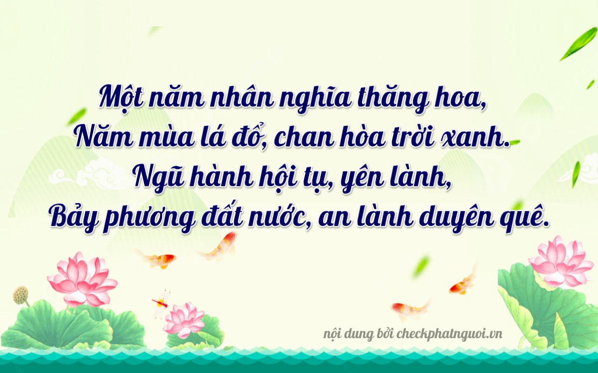 Bài thơ ý nghĩa cho <b>biển số 98A-15157</b> tại website checkphatnguoi.vn