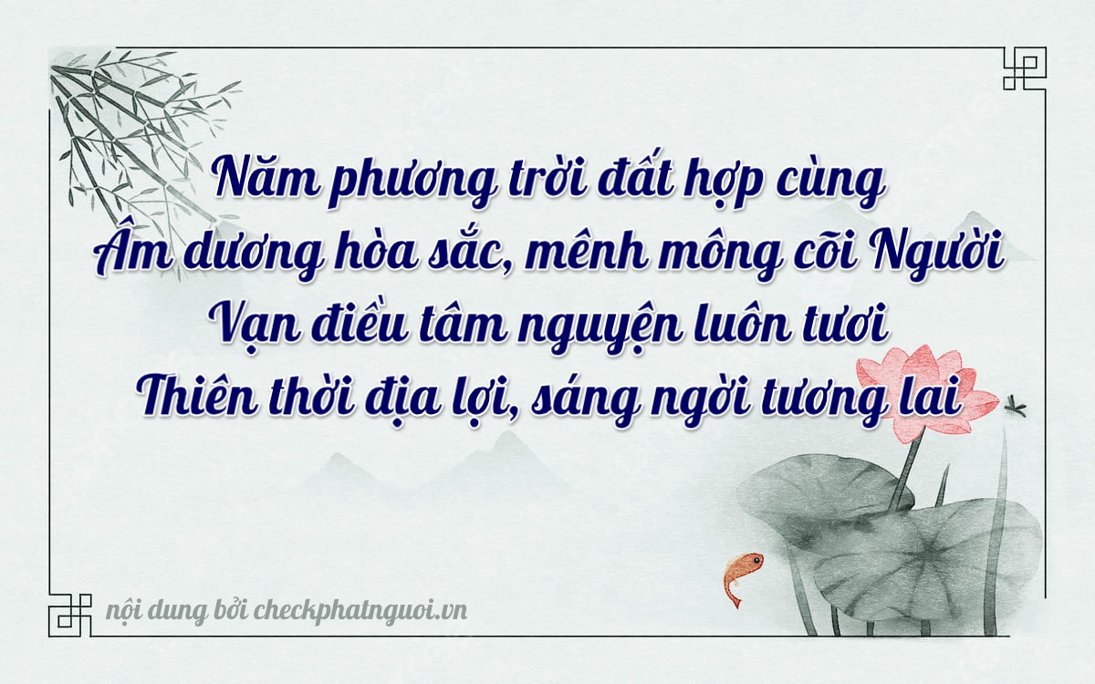 Bài thơ ý nghĩa cho <b>biển số 98A-54467</b> tại website checkphatnguoi.vn