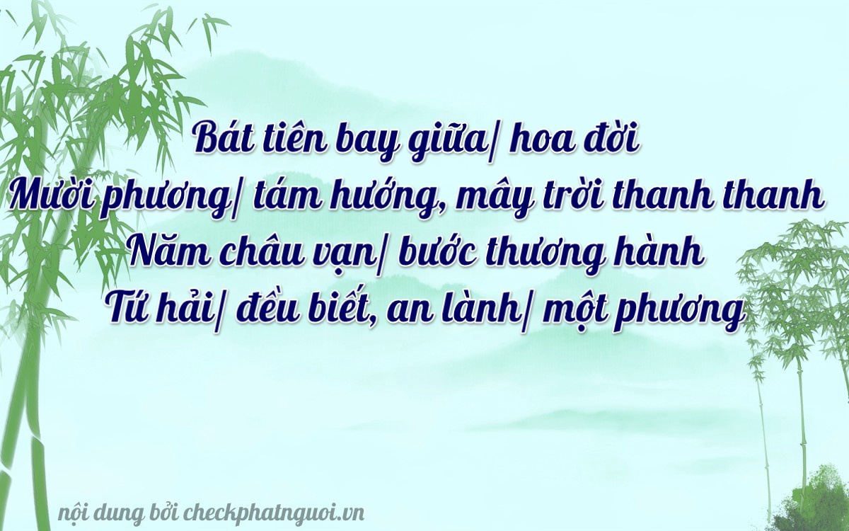 Bài thơ ý nghĩa cho <b>biển số 98A-81524</b> tại website checkphatnguoi.vn