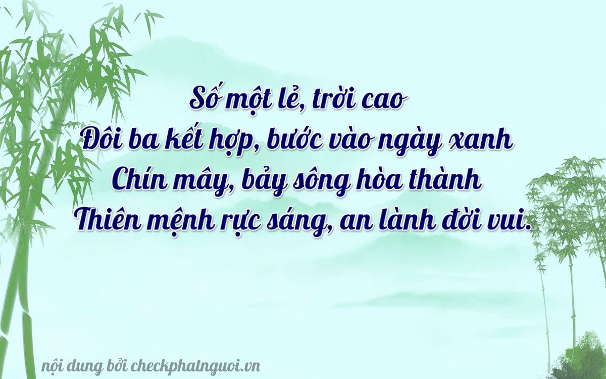 Bài thơ ý nghĩa cho <b>biển số 98AA-12397</b> tại website checkphatnguoi.vn