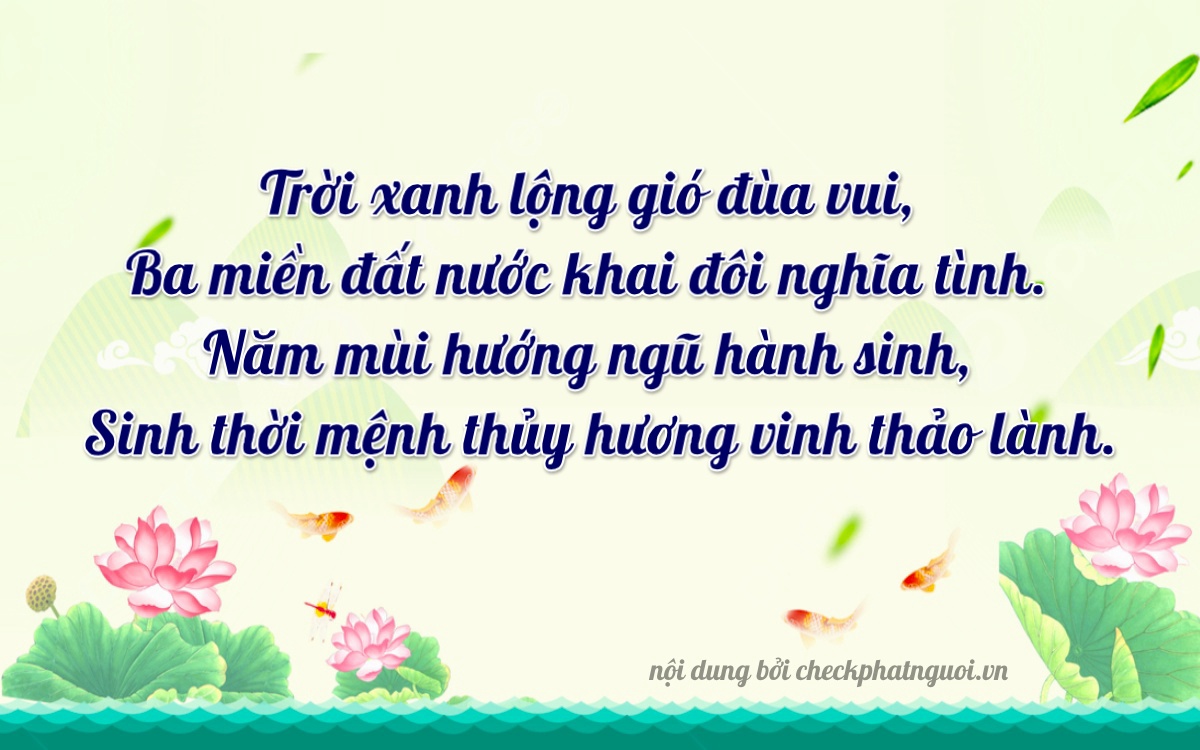 Bài thơ ý nghĩa cho <b>biển số 98AB-04953</b> tại website checkphatnguoi.vn