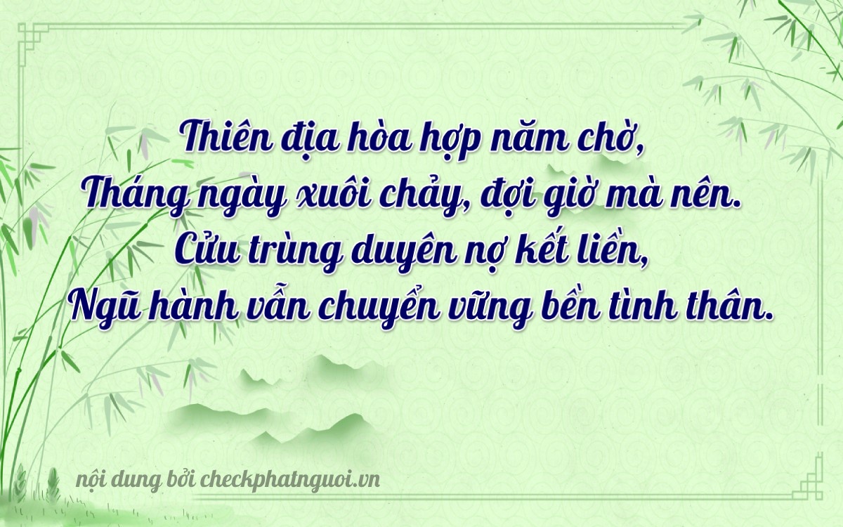 Bài thơ ý nghĩa cho <b>biển số 98AF-03954</b> tại website checkphatnguoi.vn
