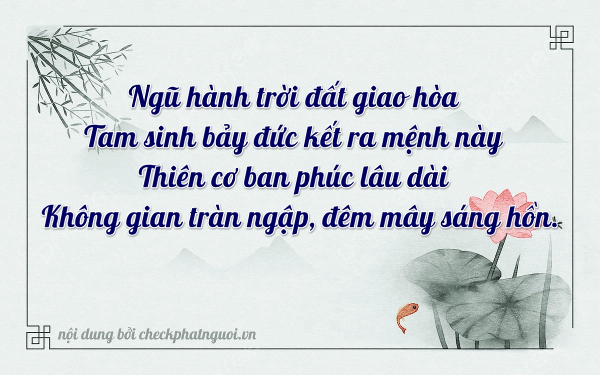 Bài thơ ý nghĩa cho <b>biển số 98B3-37380</b> tại website checkphatnguoi.vn