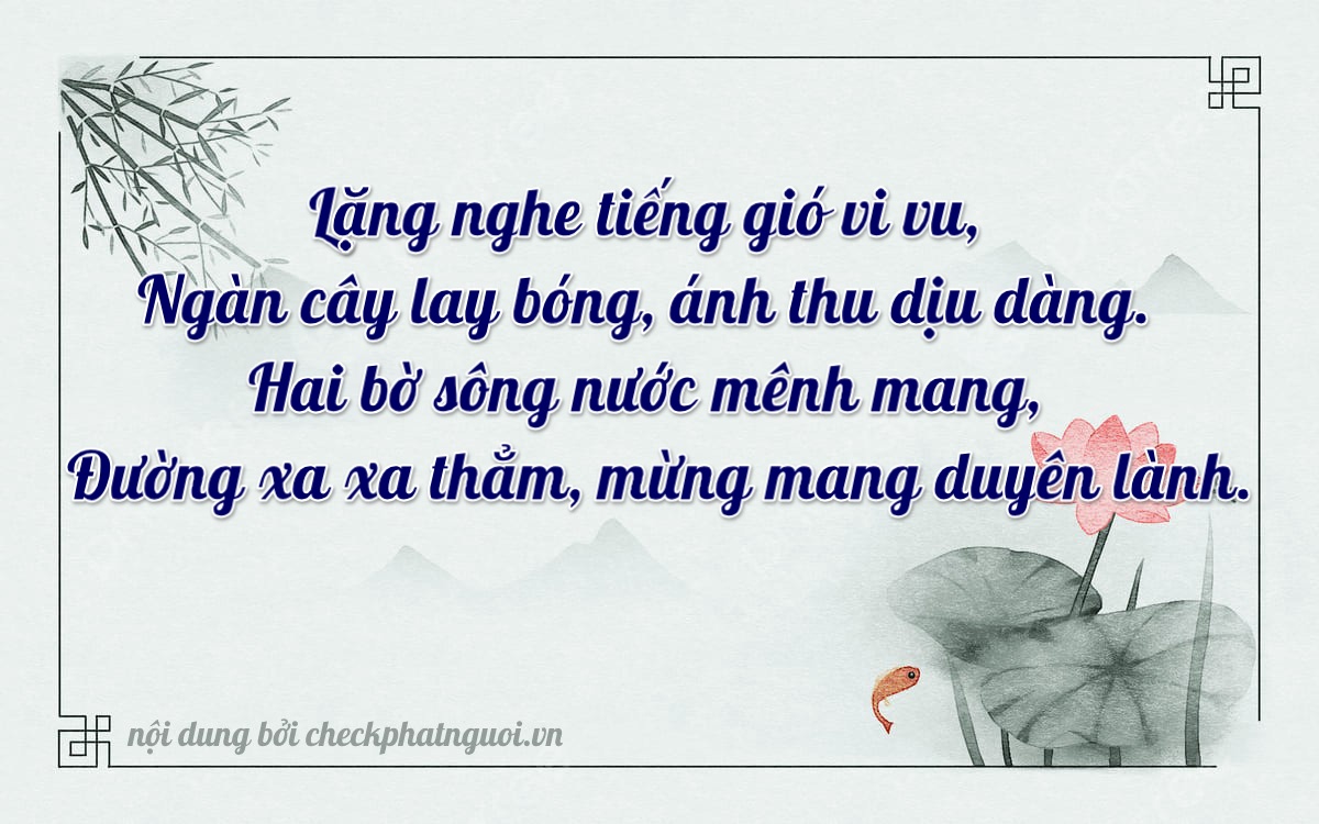 Bài thơ ý nghĩa cho <b>biển số 98C-13028</b> tại website checkphatnguoi.vn