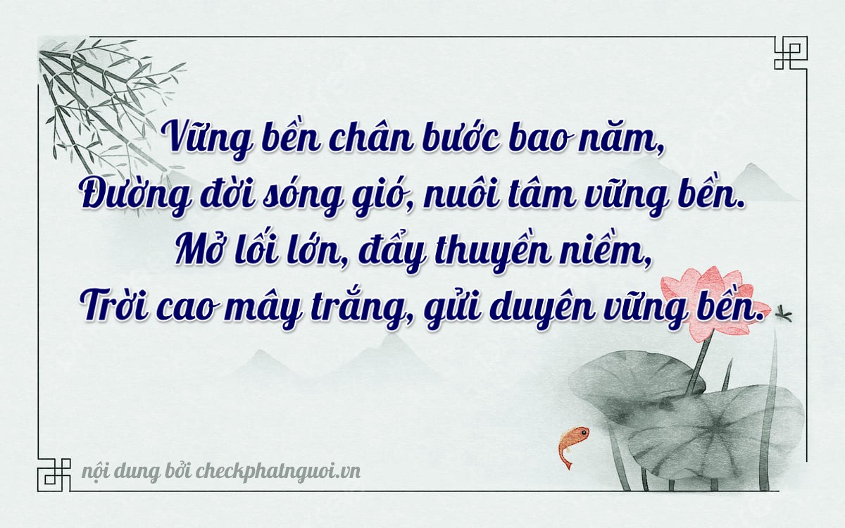 Bài thơ ý nghĩa cho <b>biển số 98C-13667</b> tại website checkphatnguoi.vn
