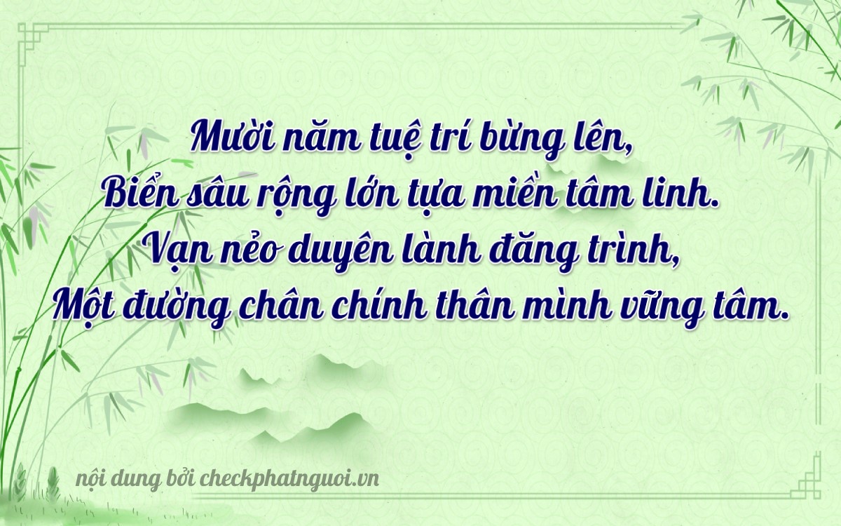 Bài thơ ý nghĩa cho <b>biển số 98C-15841</b> tại website checkphatnguoi.vn