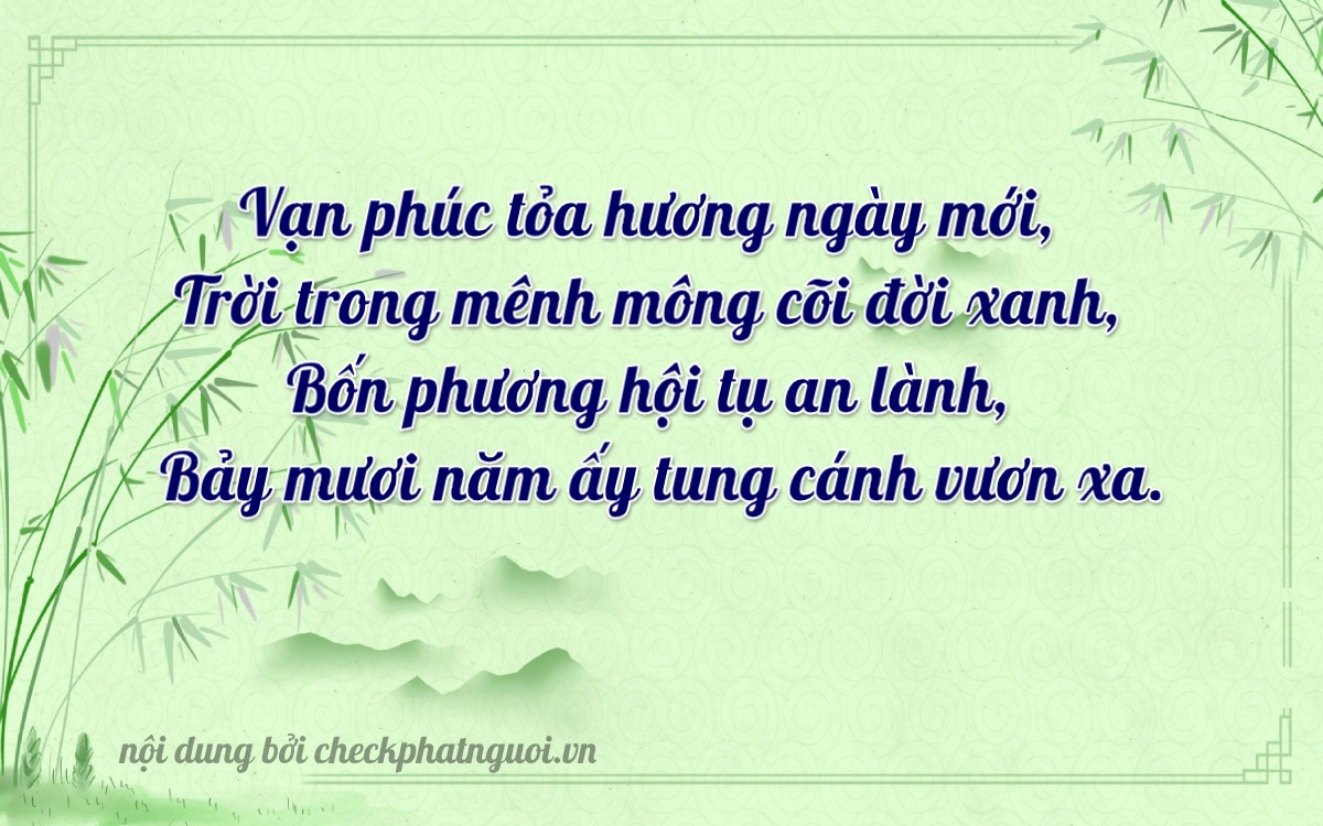 Bài thơ ý nghĩa cho <b>biển số 98C-18874</b> tại website checkphatnguoi.vn