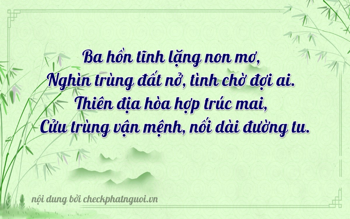Bài thơ ý nghĩa cho <b>biển số 98C-31990</b> tại website checkphatnguoi.vn