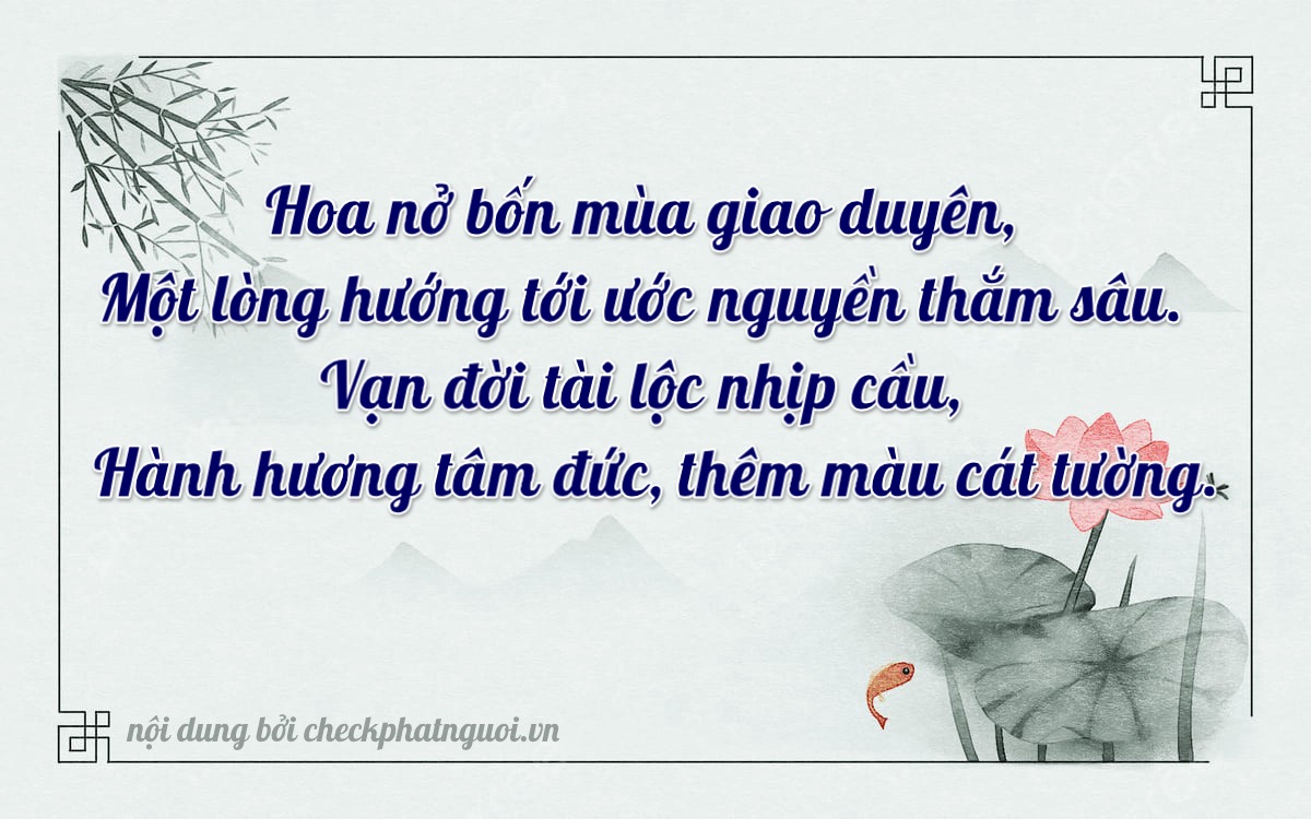 Bài thơ ý nghĩa cho <b>biển số 98D1-01418</b> tại website checkphatnguoi.vn