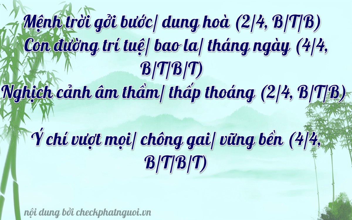 Bài thơ ý nghĩa cho <b>biển số 98D1-73347</b> tại website checkphatnguoi.vn