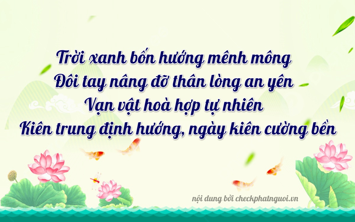 Bài thơ ý nghĩa cho <b>biển số 98K1-22296</b> tại website checkphatnguoi.vn