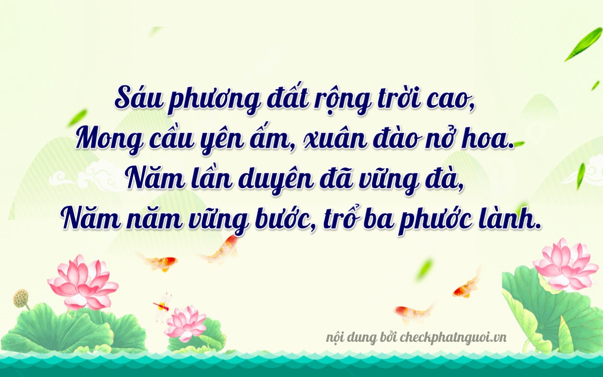 Bài thơ ý nghĩa cho <b>biển số 98K1-36055</b> tại website checkphatnguoi.vn