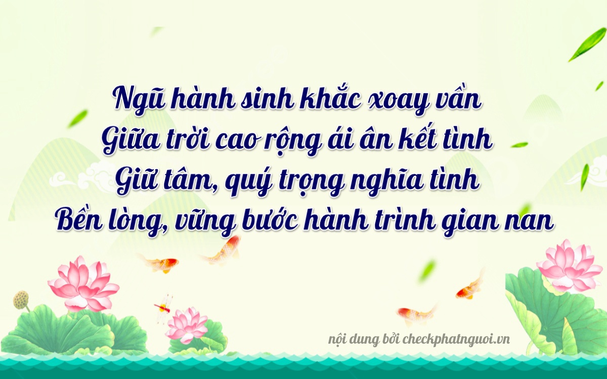 Bài thơ ý nghĩa cho <b>biển số 98L1-15895</b> tại website checkphatnguoi.vn
