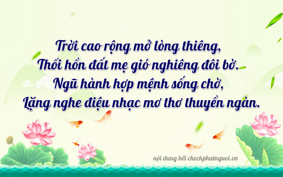 Bài thơ ý nghĩa cho <b>biển số 98M1-32818</b> tại website checkphatnguoi.vn