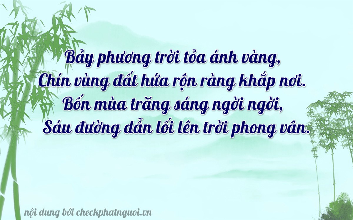 Bài thơ ý nghĩa cho <b>biển số 98N-79468</b> tại website checkphatnguoi.vn