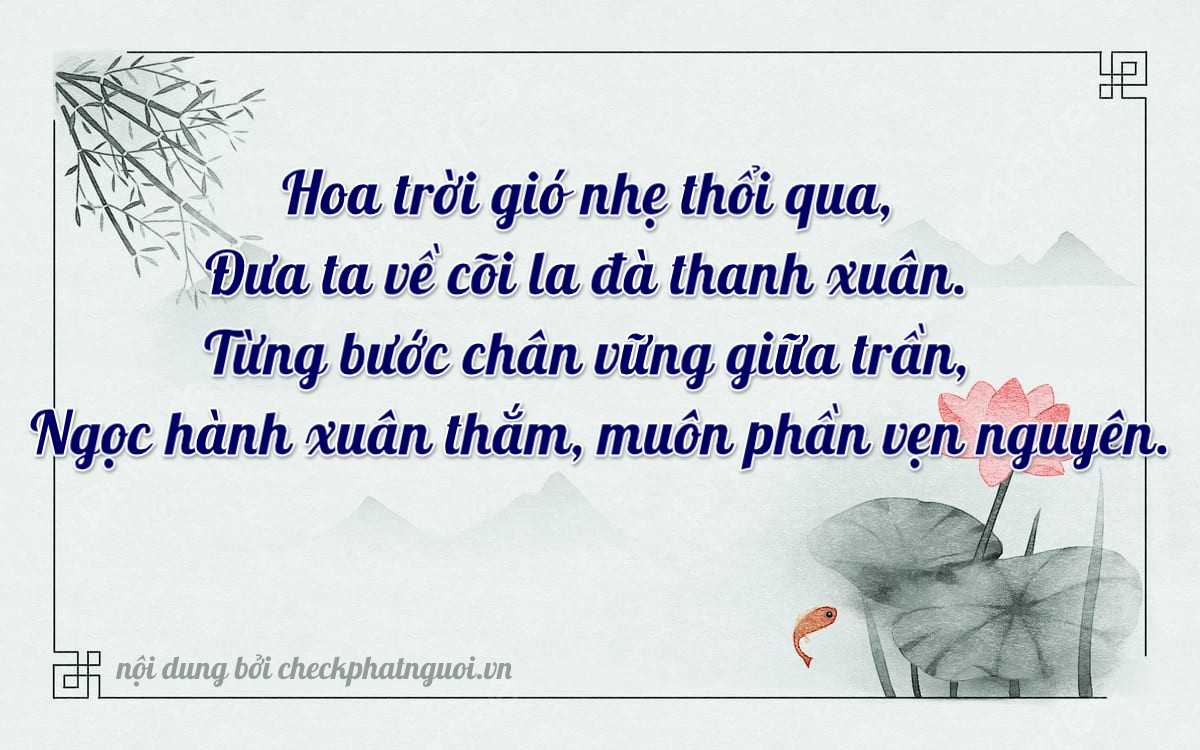 Bài thơ ý nghĩa cho <b>biển số 99895</b> tại website checkphatnguoi.vn