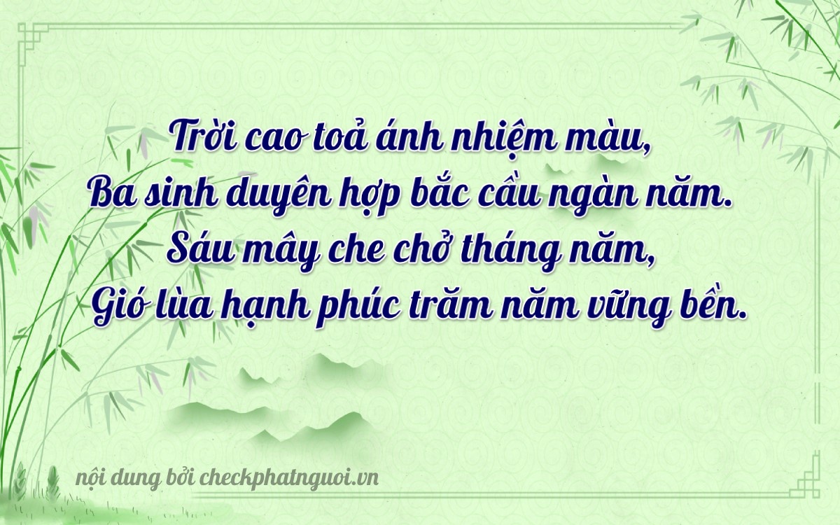 Bài thơ ý nghĩa cho <b>biển số 99A-36326</b> tại website checkphatnguoi.vn