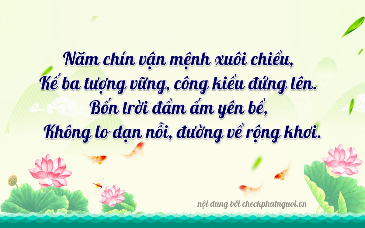 Bài thơ ý nghĩa cho <b>biển số 99A-59430</b> tại website checkphatnguoi.vn