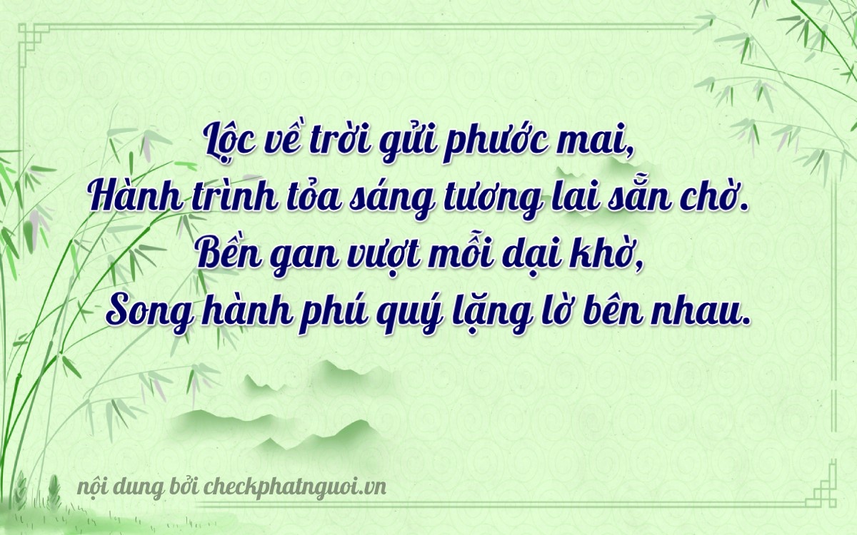 Bài thơ ý nghĩa cho <b>biển số 99A-66888</b> tại website checkphatnguoi.vn