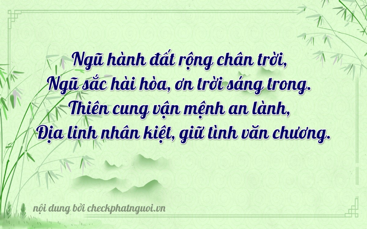 Bài thơ ý nghĩa cho <b>biển số 99A-77417</b> tại website checkphatnguoi.vn