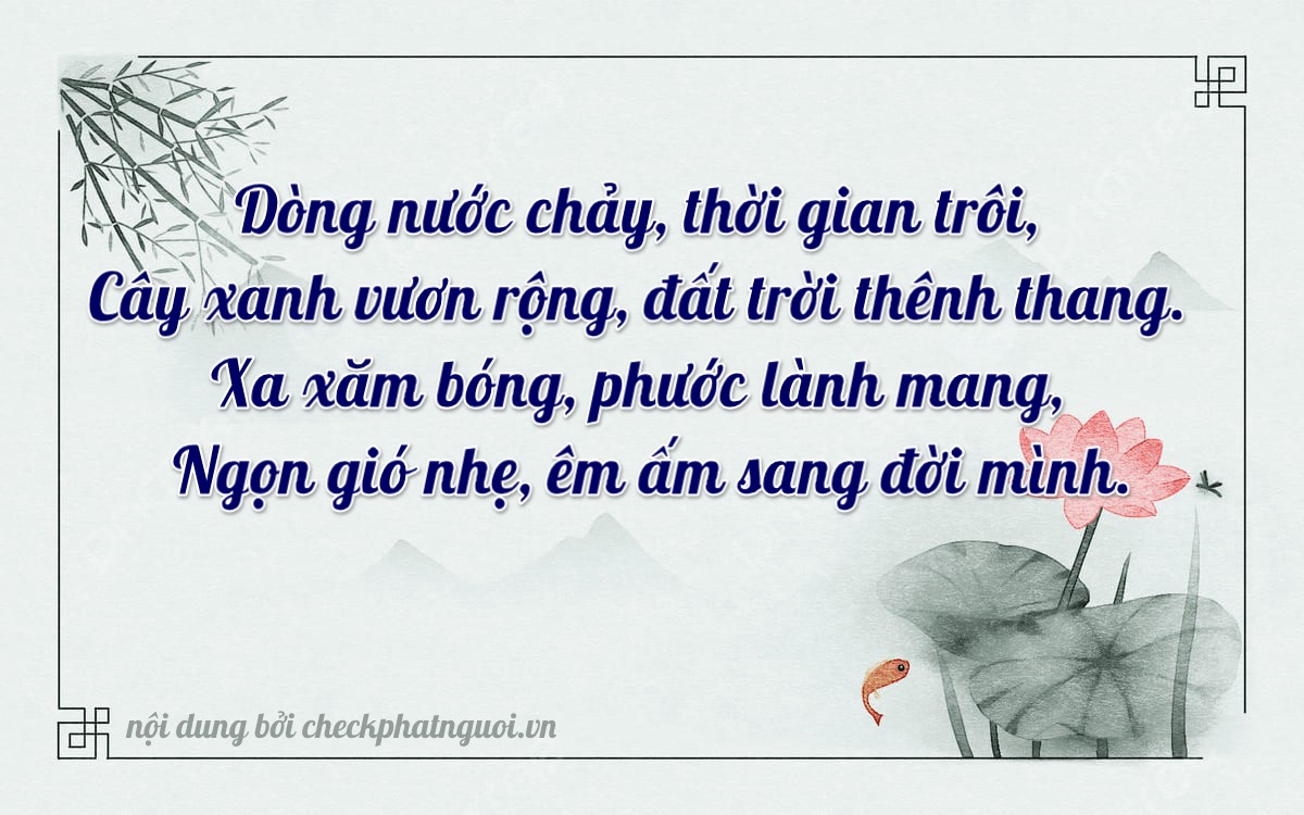 Bài thơ ý nghĩa cho <b>biển số 99A-86512</b> tại website checkphatnguoi.vn