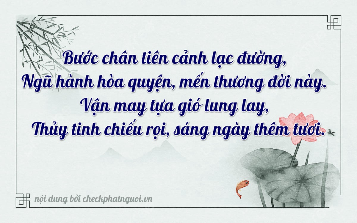 Bài thơ ý nghĩa cho <b>biển số 99AA-12345</b> tại website checkphatnguoi.vn