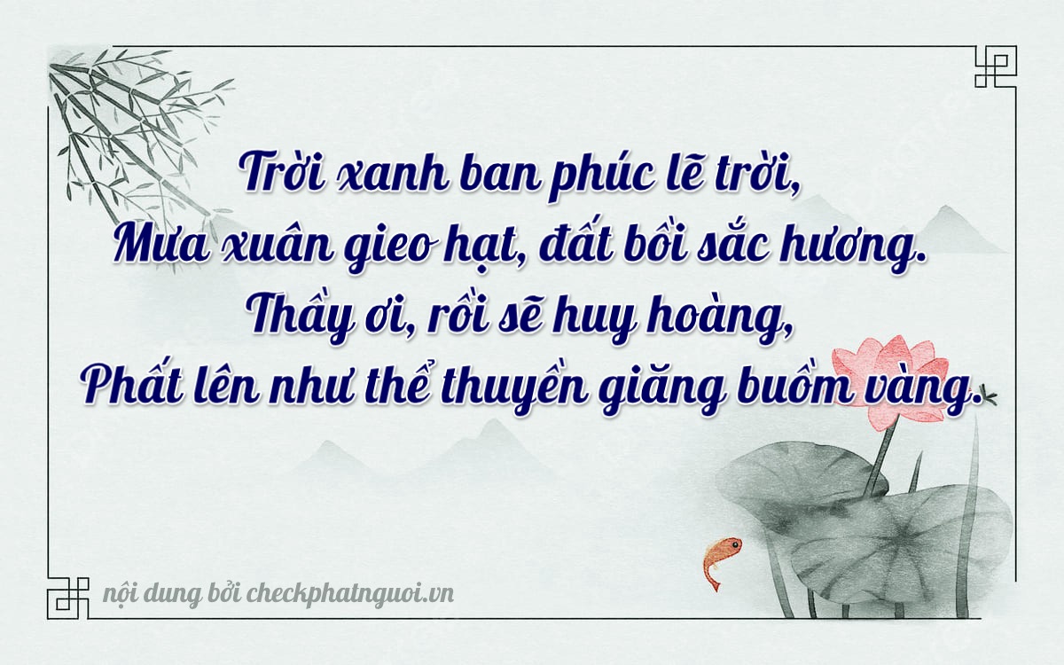 Bài thơ ý nghĩa cho <b>biển số 99B-09782</b> tại website checkphatnguoi.vn