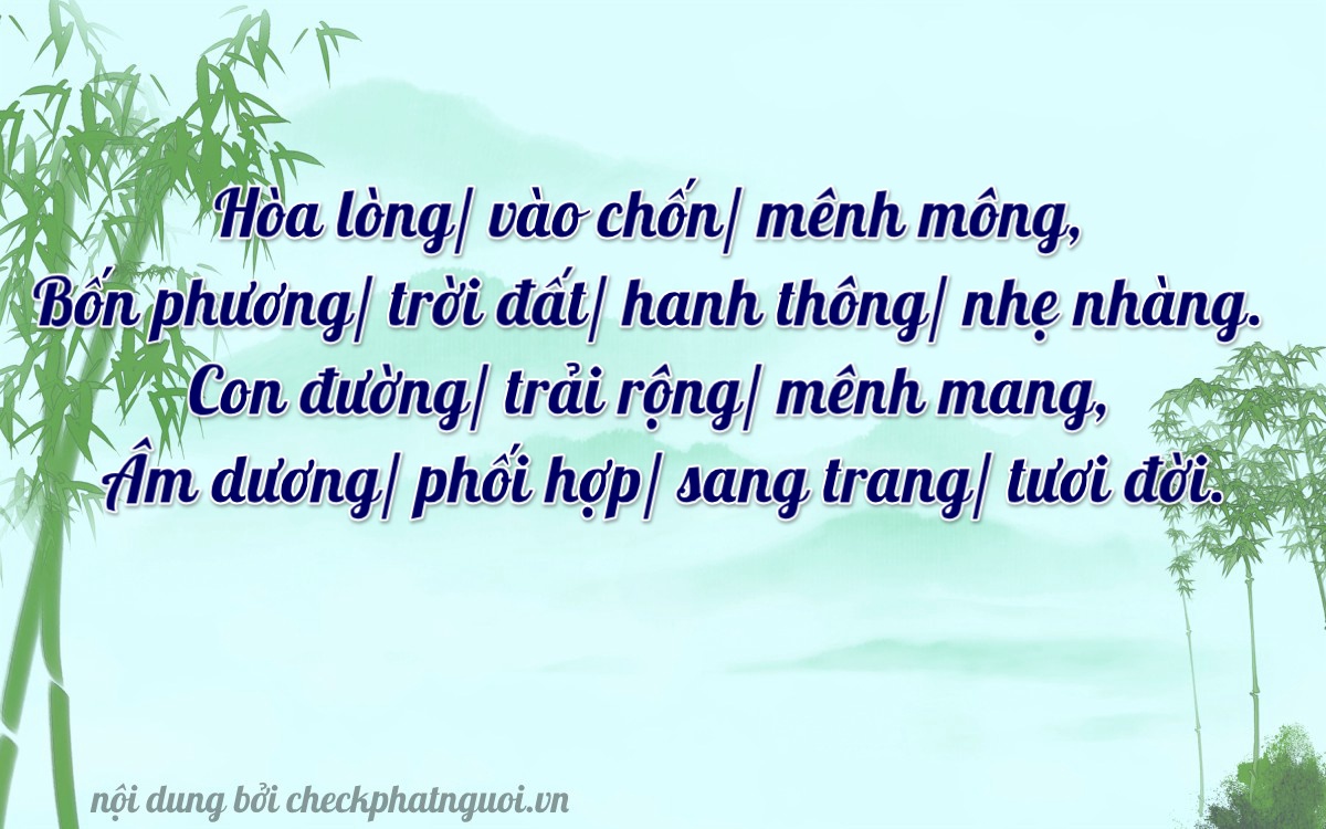 Bài thơ ý nghĩa cho <b>biển số AA-04322</b> tại website checkphatnguoi.vn
