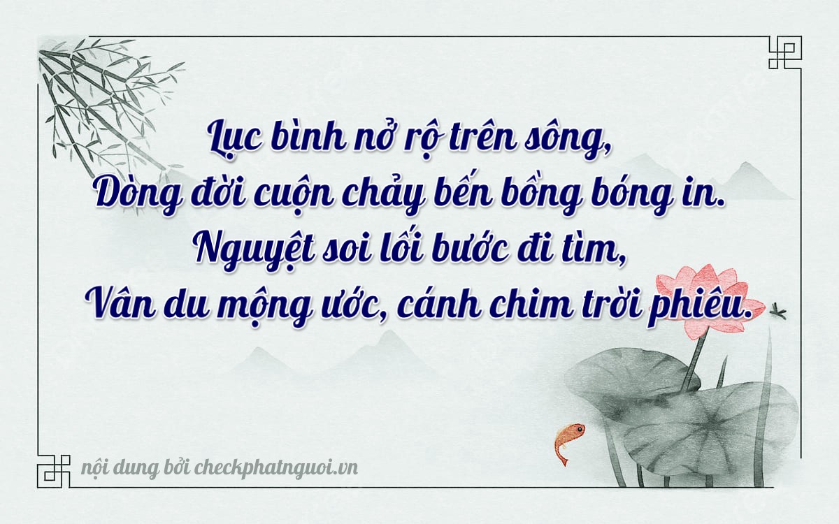 Bài thơ ý nghĩa cho <b>biển số AC-6262</b> tại website checkphatnguoi.vn